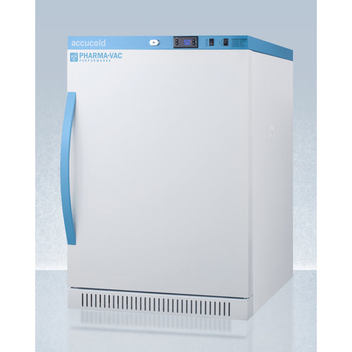 Summit 6 Cu.Ft. ADA Height Vaccine Refrigerator, Certified to NSF/ANSI 456 Vaccine Storage Standard ARS6PV456