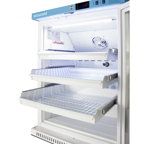 Summit 6 Cu.Ft. ADA Height Vaccine Refrigerator with Removable Drawers ARG6PVDR