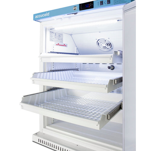 Summit 6 Cu.Ft. ADA Height Vaccine Refrigerator with Removable Drawers ARS6PVDR