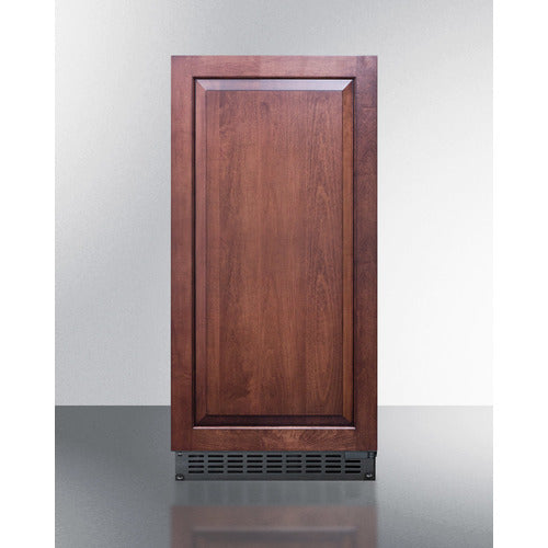 Summit 62 lb. Clear Outdoor Icemaker (Panel Not Included) BIM68OSGDRIF