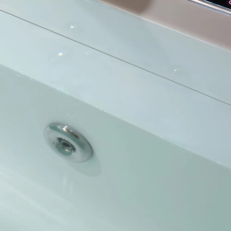 Empava - 67" Alcove Combination Massage Inline Heater LED Tub with Left Drain - EMPV-67JT351LED - IMG10