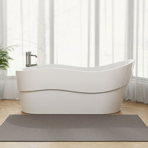 Empava - 67" Freestanding Soaking Tub with Left Drain - EMPV-67FT1527 - IMG1