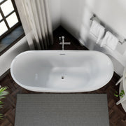 Empava - 69" Freestanding Soaking Tub with Center Drain - EMPV-69FT1603 - IMG6