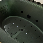Empava - 75" Acrylic Freestanding Whirlpool Bathtub with 360° waterfall and Center Drain - EMPV-75DM02 - IMG6