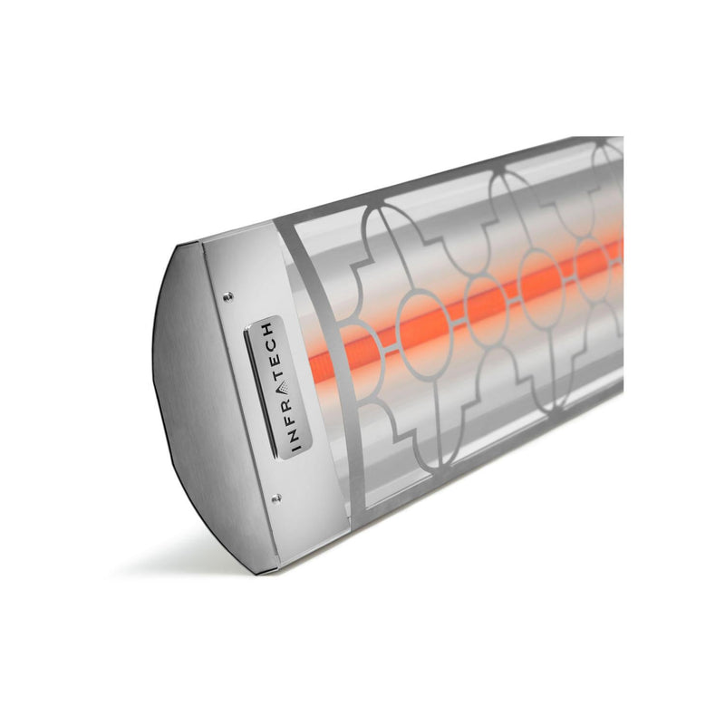 Infratech - 61 1/4-Inch Motif Collection 4000W Single Element 240V Electric Infrared Patio Heater W/ Mediterranean Fascia (Mediterranean Motif / Stainless Steel / 4000W / 240V) - C4024SS3 - IMG6