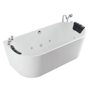 Empava - 71" Freestanding Hydro Massage Whirlpool Bathtub with Center Drain - EMPV-71AIS08 - IMG9