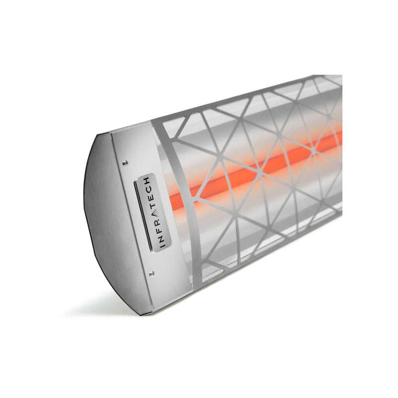 Infratech - 61 1/4-Inch Motif Collection 4000W Single Element 240V Electric Infrared Patio Heater W/ Contemporary Fascia (Contemporary Motif / Stainless Steel / 4000W / 240V) - C4024SS1 - IMG4