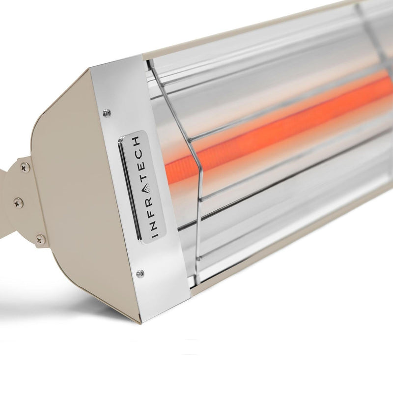 Infratech - 48 Inch W-Series 2600W Single Element Electric Patio Heater 240V (Almond) - W2624AL