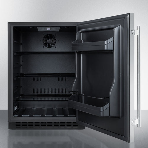 Summit 74" Wide Casework Suite with Refrigerator and Microwave, ADA Height CWSUITE74R