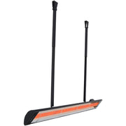 Infratech - Drop Pole Mount Assembly (Assembly Only Heater Not Included) (Black) - 13 1246BL - IMG1