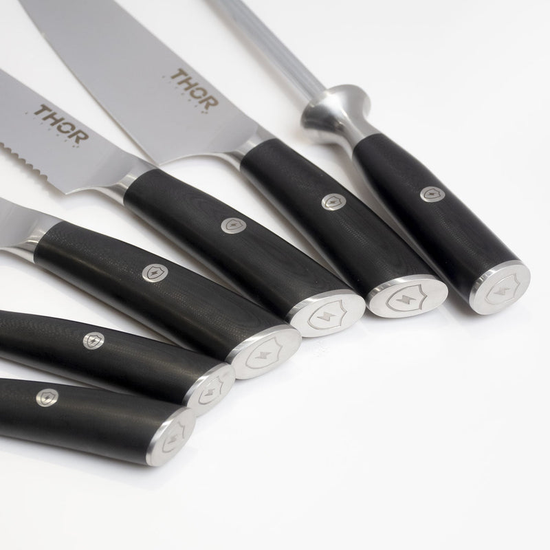 THOR Kitchen - 7-Piece Knife Set with Knife Block - GS0701P - IMG5