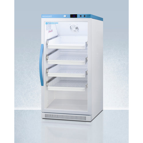 Summit 8 Cu.Ft. Upright Vaccine Refrigerator with Removable Drawers ARG8PVDR
