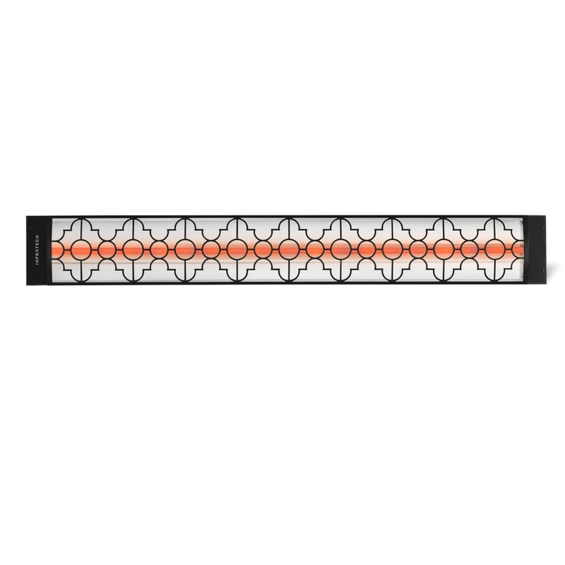 Infratech - 39-Inch Motif Collection 2000W Single Element 240V Electric Infrared Patio Heater W/ Mediterranean Fascia (Mediterranean Motif / Black) - C2024BL3 - IMG13