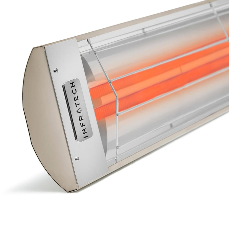 Infratech - 61 1/4-Inch CD-Series 6000W Dual Element Electric Infrared Patio Heater 240V (Stainless Steel / 61 1/4-Inch / 6000W / Dual Element / 6000 / 240V) - CD6024SS