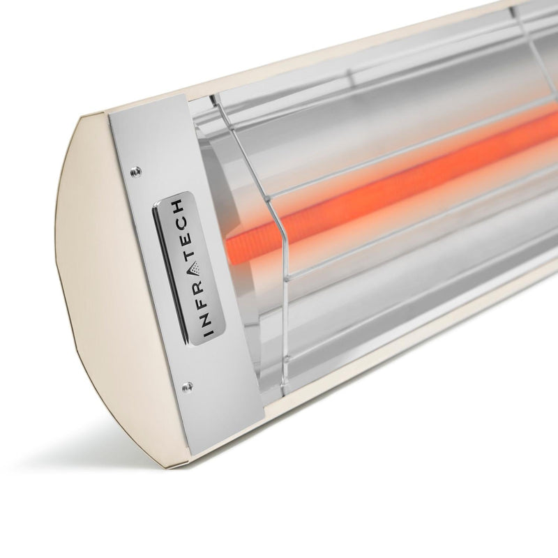 Infratech - 33-Inch C-Series 1500W Single Element Electric Infrared Patio Heater 240V (Stainless Steel / 1500W / 240V / 33-Inch / Single Element) - C1524SS