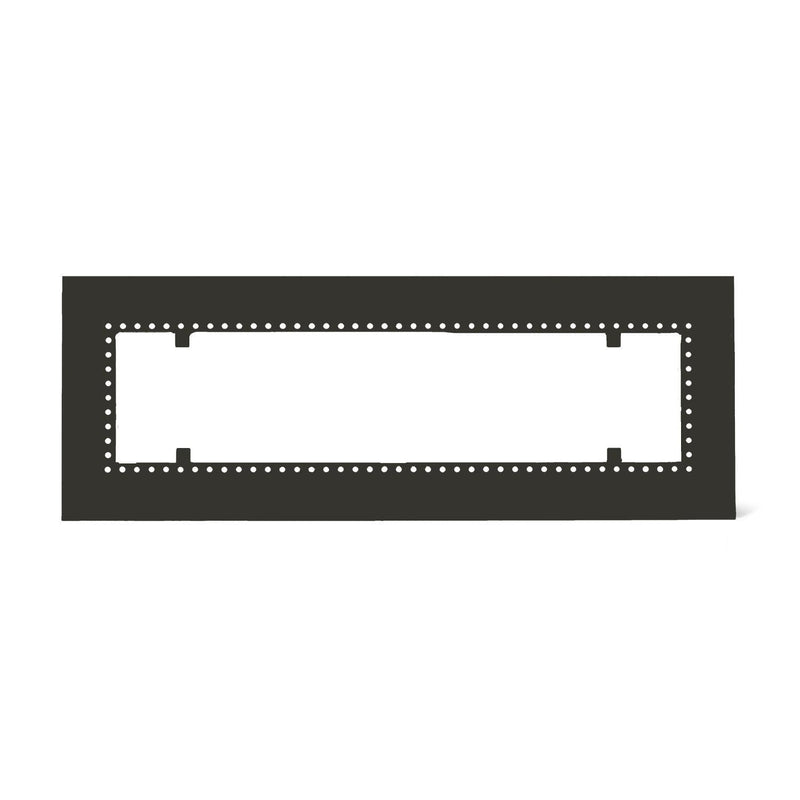Infratech - 33 Inch WD30 Flush Mount Frame For Heaters Black (33 Inch) - 18 2295BL