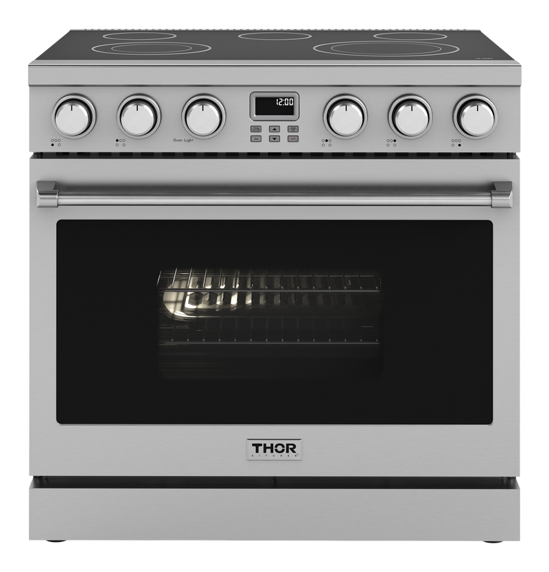 THOR Kitchen - 36-inch Electric Range Contemporary Professional - ARE36 - IMG2