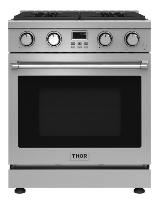 THOR Kitchen - 30-inch Contemporary Professional Liquid Propane Range - ARG30LP - IMG1