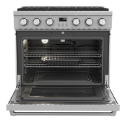 THOR Kitchen - 36-inch Contemporary Professional Liquid Propane Range - ARG36LP - IMG2
