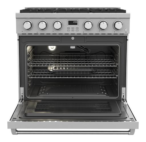 THOR Kitchen - 36-inch Gas Range Contemporary Professional - ARG36 - IMG2