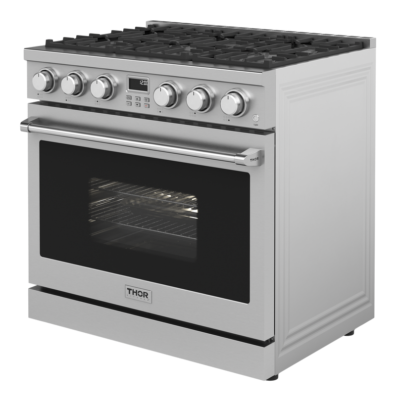 THOR Kitchen - 36-inch Contemporary Professional Liquid Propane Range - ARG36LP - IMG4