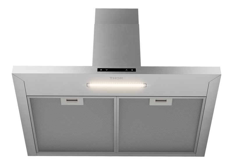 THOR Kitchen - 30 Inch Contemporary Wall Mount Pyramid Shape Range Hood - ARH30P - IMG2