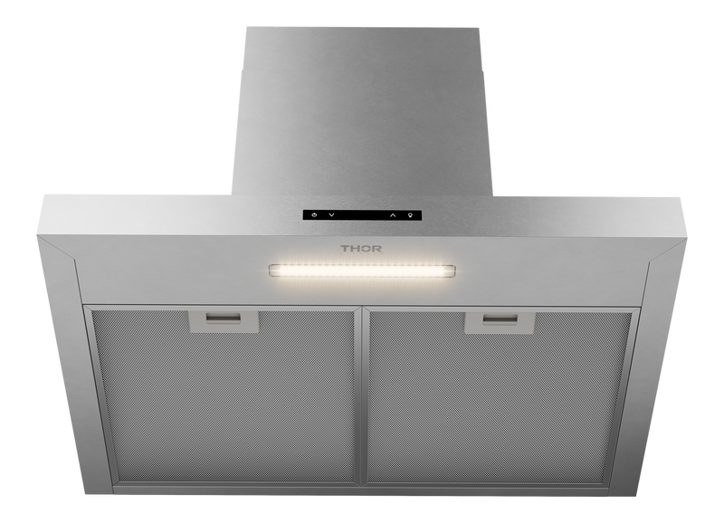 THOR Kitchen - 30 Inch Contemporary Wall Mount T-Shape Range Hood - ARH30T - IMG2