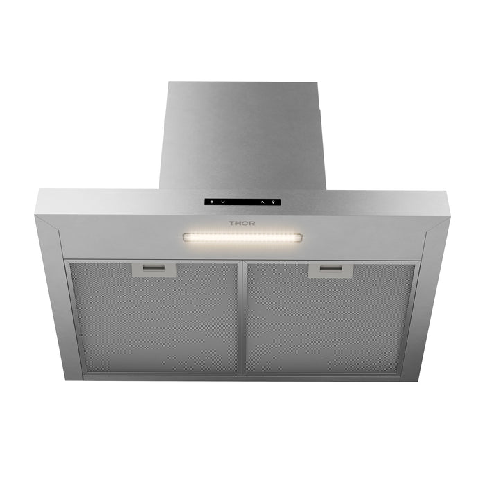 Thor Kitchen - 30" Contemporary T-Shape Wall Mount Range Hood in Stainless Steel - ARH30T