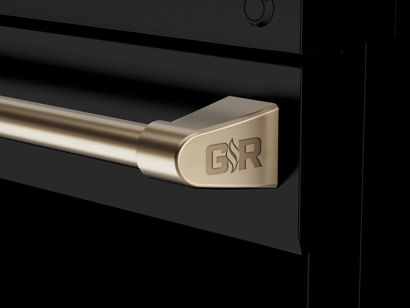 THOR Kitchen - 48-inch Gordon Ramsay Series Professional LP Range with Pro-Style Knobs in Black/Bronze - RSG48EBLP-BRZ - IMG8
