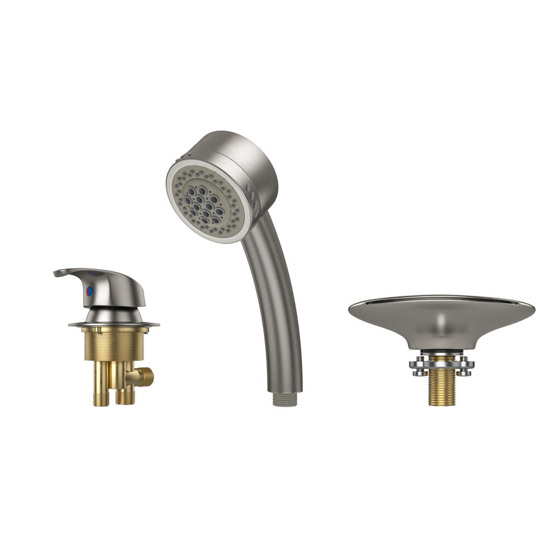 Empava - Bathtub Faucet Fixtures For EMPV-59JT319LED Corner Tub (Bronze) - ACC-319ORB - IMG13