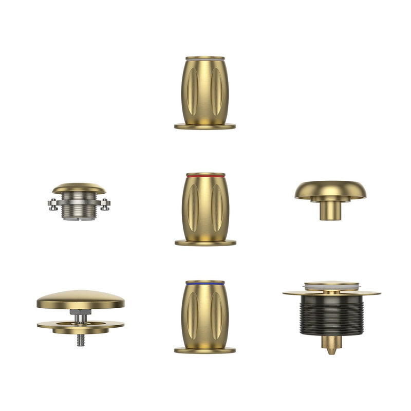 Empava - Bathtub Faucet Fixtures For AIS Series Whirlpool Spa Tubs (Bronze) - ACC-AIS(ORB) - IMG11