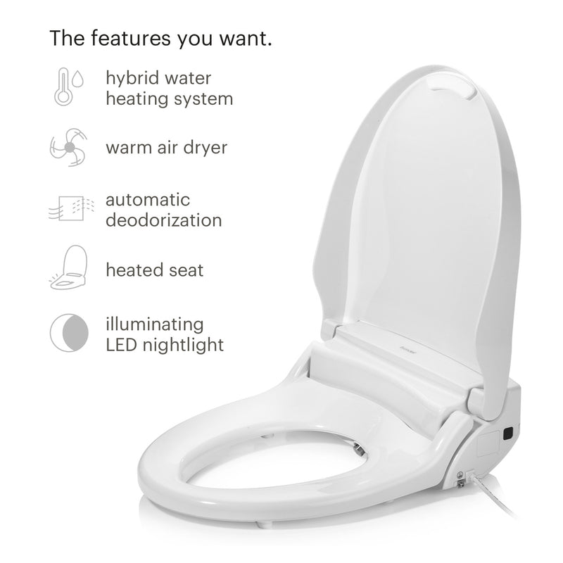 Brondell Bidet Toilet Seat Swash DR802