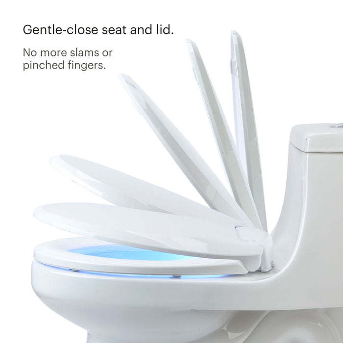 Brondell LumaWarm Heated Nightlight Toilet Seats L60