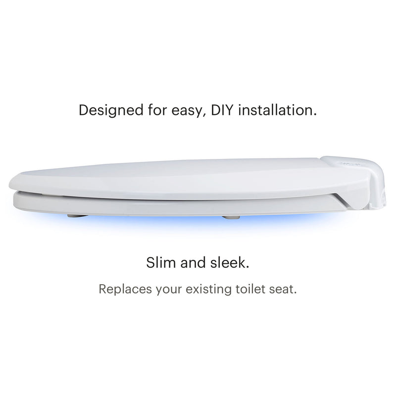 Brondell LumaWarm Heated Nightlight Toilet Seats L60