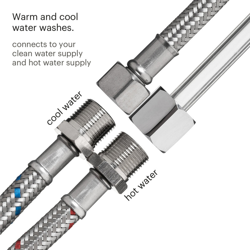 Brondell Side-Mounted Bidet Dual Temperature SMB-25