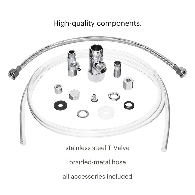 Brondell Side-Mounted Bidet Dual Temperature SMB-25