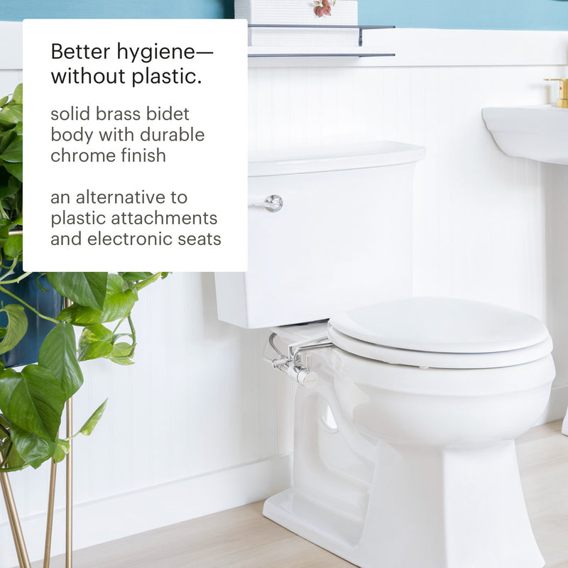 Brondell Side-Mounted Bidet Dual Temperature SMB-25