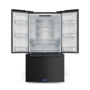 THOR Kitchen - 36-inch Gordon Ramsay Series 20.3 cu ft French Door Counter Depth Refrigerator with Ice Maker in Black/Navy Blue - RF3621CTD00-BLU - IMG2