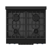 THOR Kitchen - 30-inch Gordon Ramsay Series Professional Gas Range with Tilt Panel Touch Control in Matte Black/Blue - RSG30B-BLU - IMG5