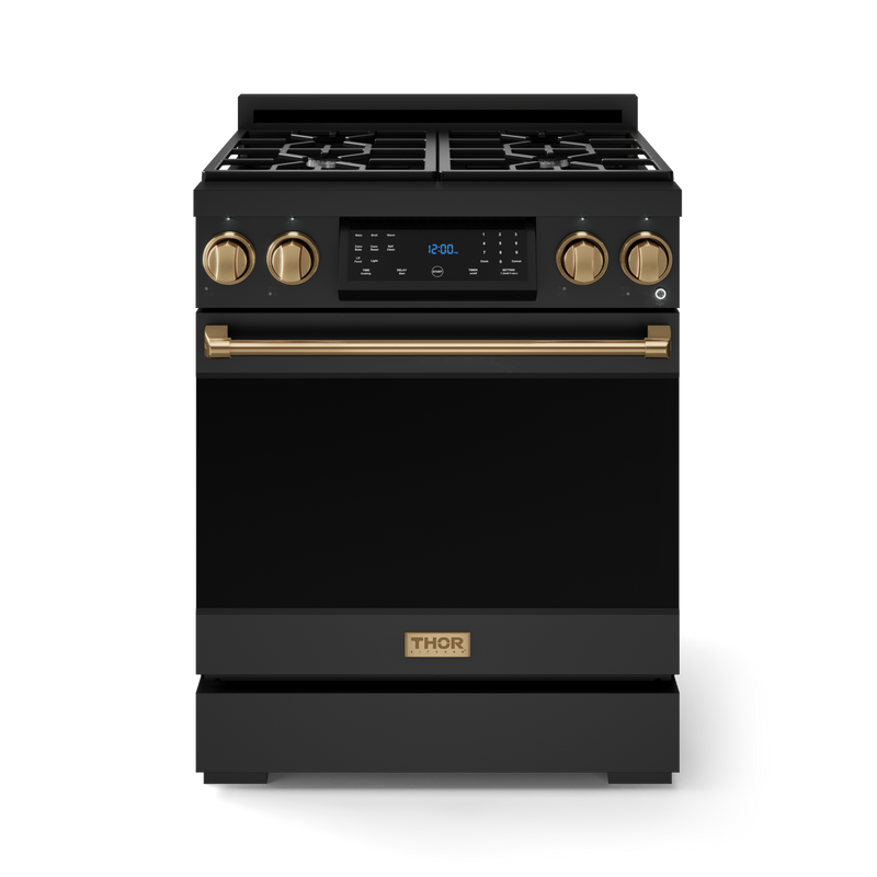 THOR Kitchen - 30-inch Gordon Ramsay Series Professional LP Range with Tilt Panel Touch Control in Stainless Steel - RSG30LP - IMG20
