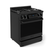 THOR Kitchen - 30-inch Gordon Ramsay Series Professional Gas Range with Tilt Panel Touch Control in Black - RSG30B - IMG4