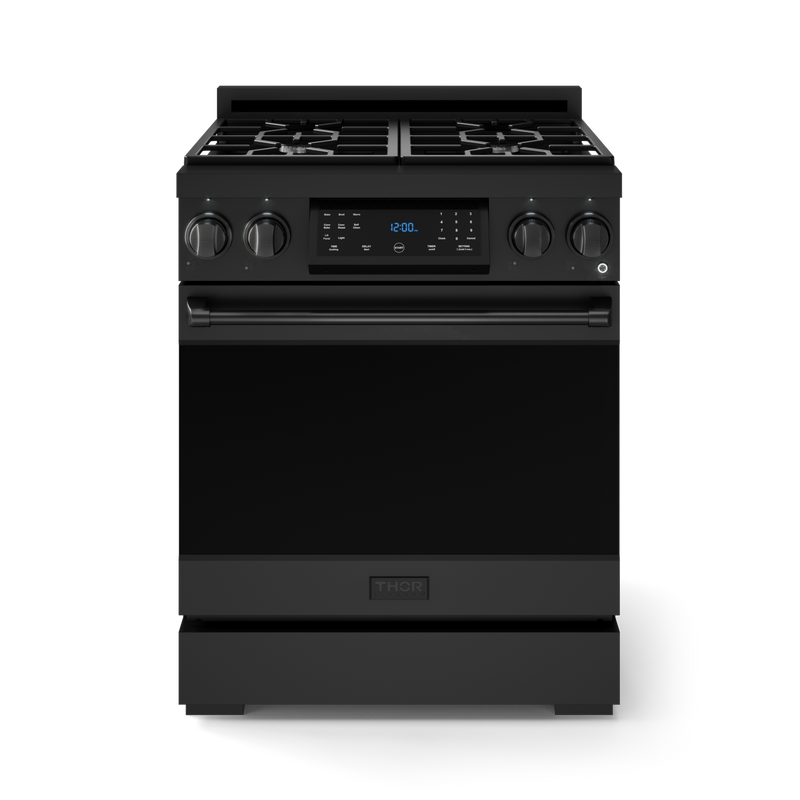 THOR Kitchen - 30-inch Gordon Ramsay Series Professional Gas Range with Tilt Panel Touch Control in Stainless Steel - RSG30 - IMG21