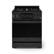 THOR Kitchen - 30-inch Gordon Ramsay Series Professional LP Range with Tilt Panel Touch Control in Matte Black - RSG30BLP - IMG1