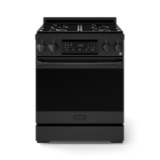 THOR Kitchen - 30-inch Gordon Ramsay Series Professional Gas Range with Tilt Panel Touch Control in Black - RSG30B - IMG1