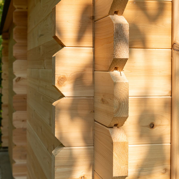 Leisurecraft - Canadian Timber Georgian Cabin Sauna with Changeroom - CTC88CW