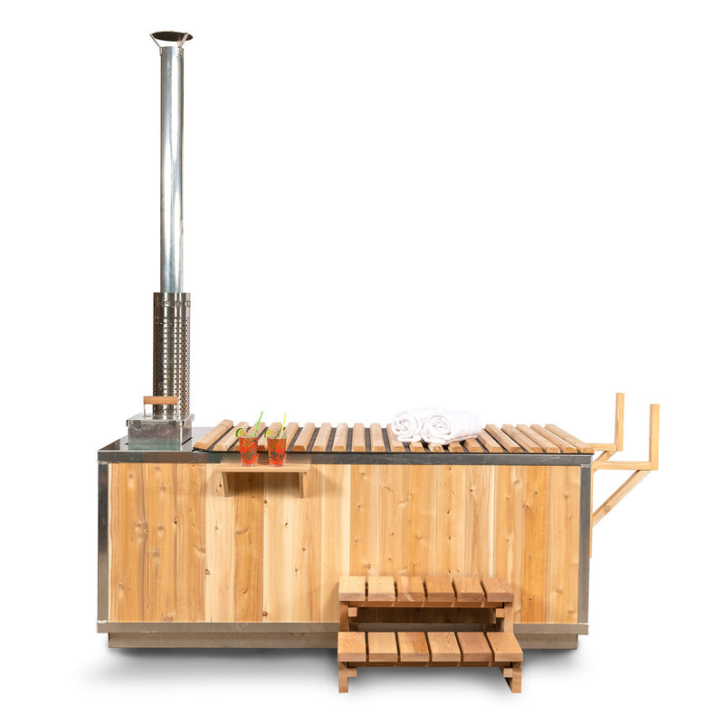 Leisurecraft - The Starlight Wood Burning Hot Tub - CT372W