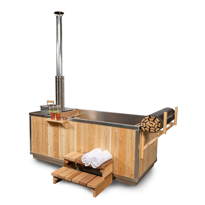 Leisurecraft - The Starlight Wood Burning Hot Tub - CT372W