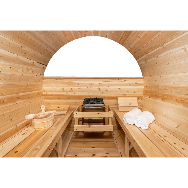 Leisurecraft - Canadian Timber Serenity MP Barrel Sauna - CTC2245MPE