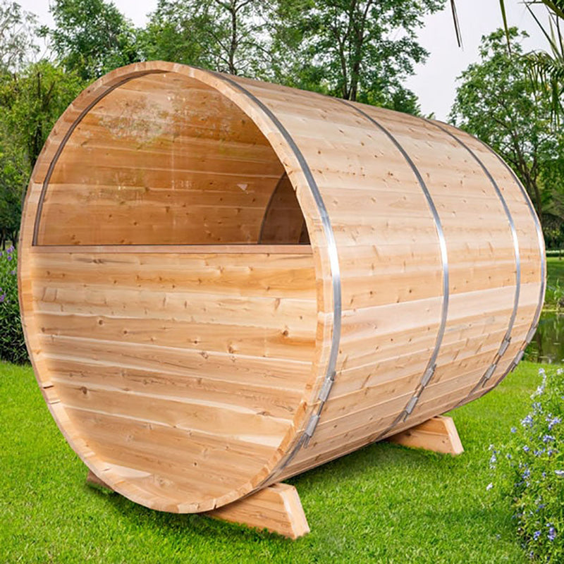 Leisurecraft - Canadian Timber Tranquility MP Barrel Sauna- CTC2345MPE