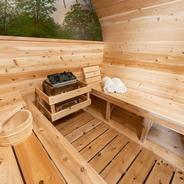 Leisurecraft - Canadian Timber Tranquility MP Barrel Sauna- CTC2345MPE
